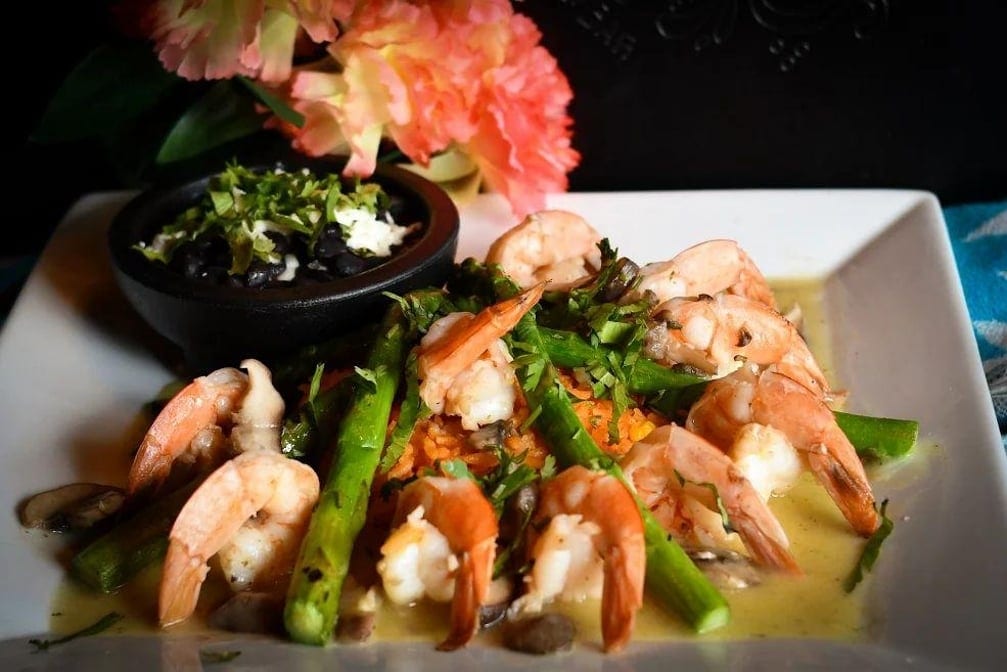 Tequila Shrimp.
