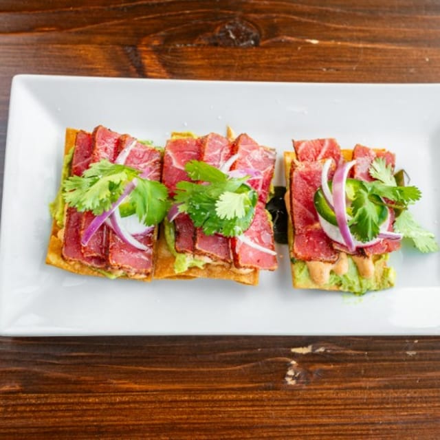 Tuna Tostadas.