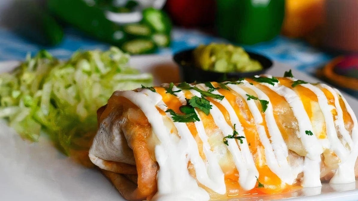 Veggie Chimichanga.