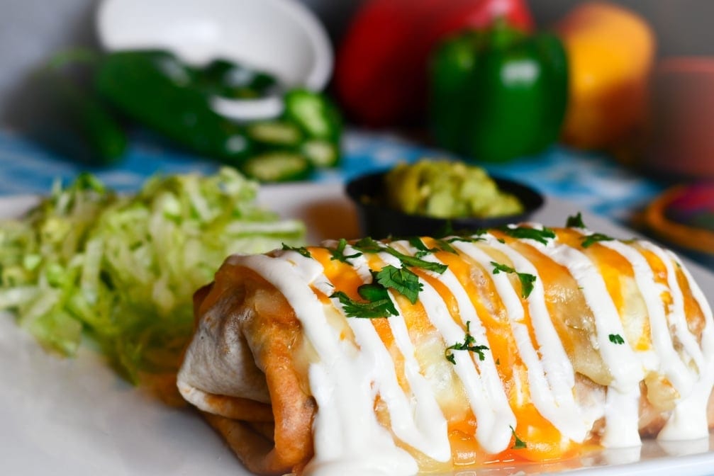 Steak Chimichanga.