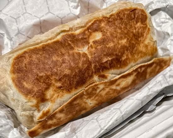 Chicken Burrito Suizo.