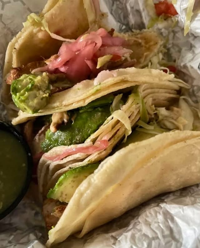 Mahi Mahi Tacos.