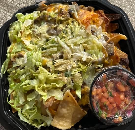 Los Nachos Steak.